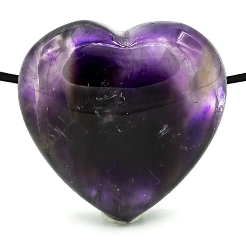 Hart hanger Amethist - Sieraden - Spiritueelboek.nl