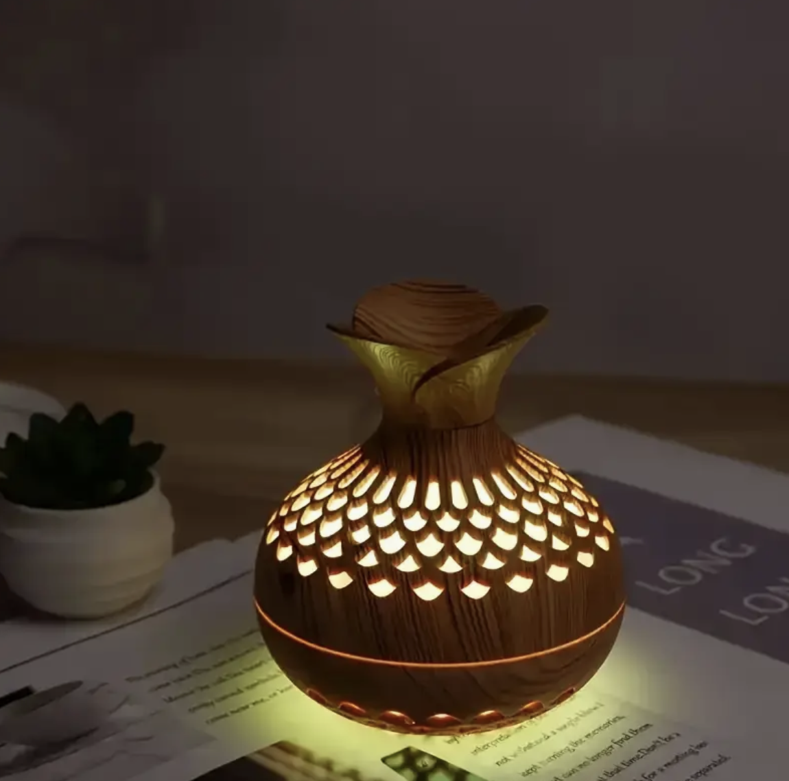 Houten aroma diffuser