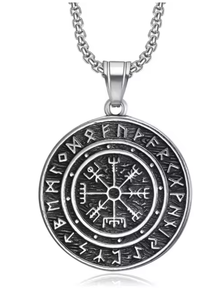 Viking kompas ketting