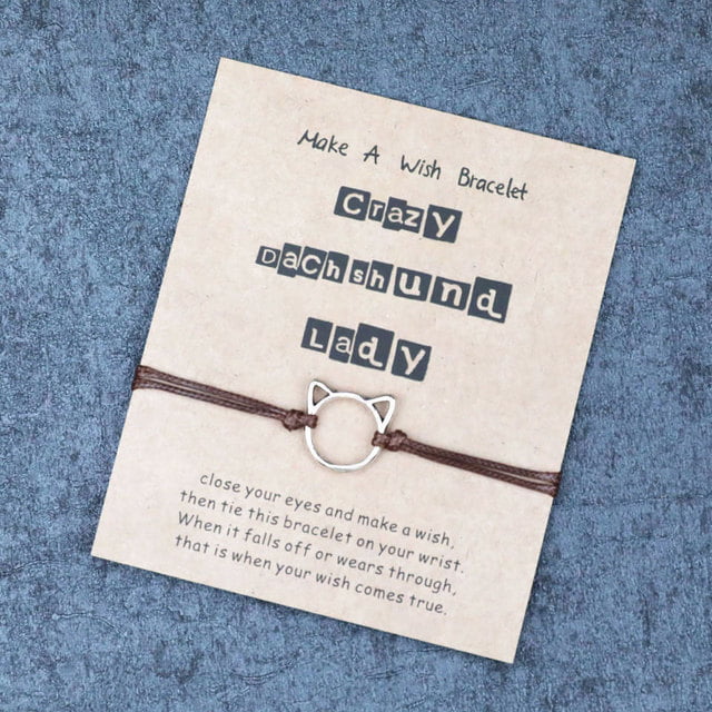 Wens Armband met Katten Bedel - Sieraden - Spiritueelboek.nl
