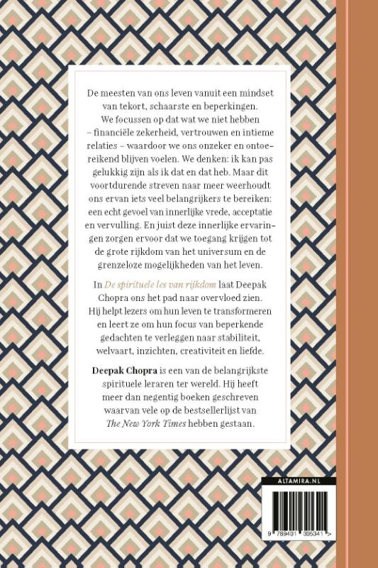 Het innerlijke pad naar welvaart en overvloed Chopra, Deepak