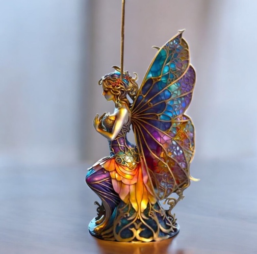 Gekleurde engelhanger