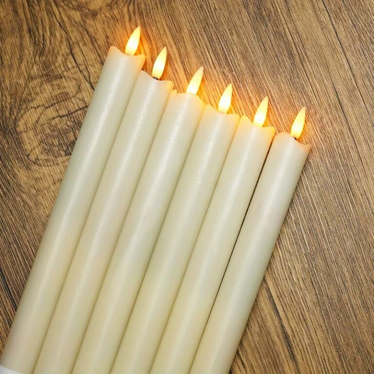 PAPSTAR, Kandelaarkaarsen 2,2 cm · 25 cm limoengroen