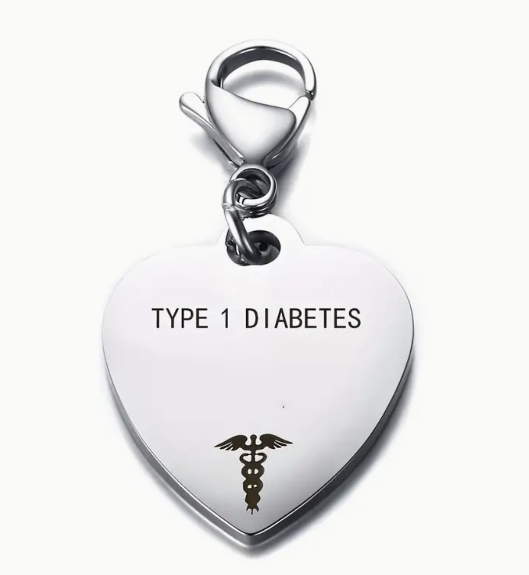 Sleutelhanger voor Diabetes Identificatie
