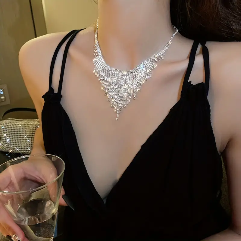 Zirkoon Statement Ketting - Groot en Schitterend - Sieraden - Spiritueelboek.nl