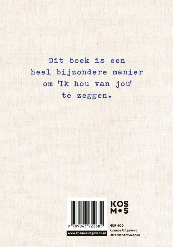 dit boek is een heel bijzondere manier om "ik hou van jou" te zeggen