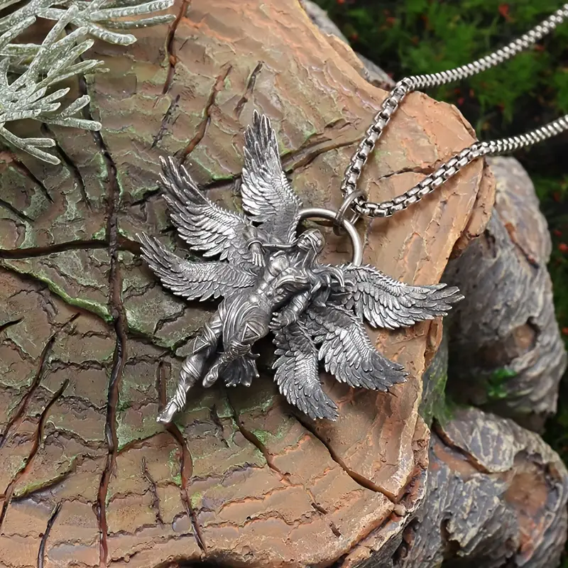 Klassieke Beschermengel Hanger Ketting