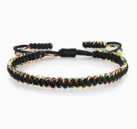 Gevlochten Zwarte Armband uit Tibet