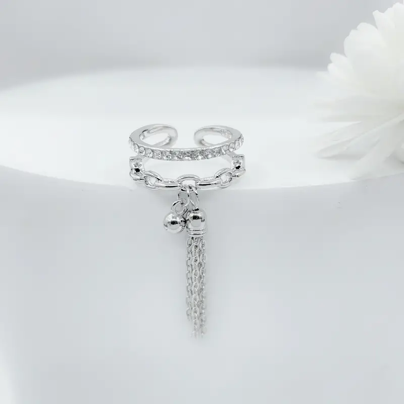 Verstelbare Open Ring Zilver - Sieraden - Spiritueelboek.nl