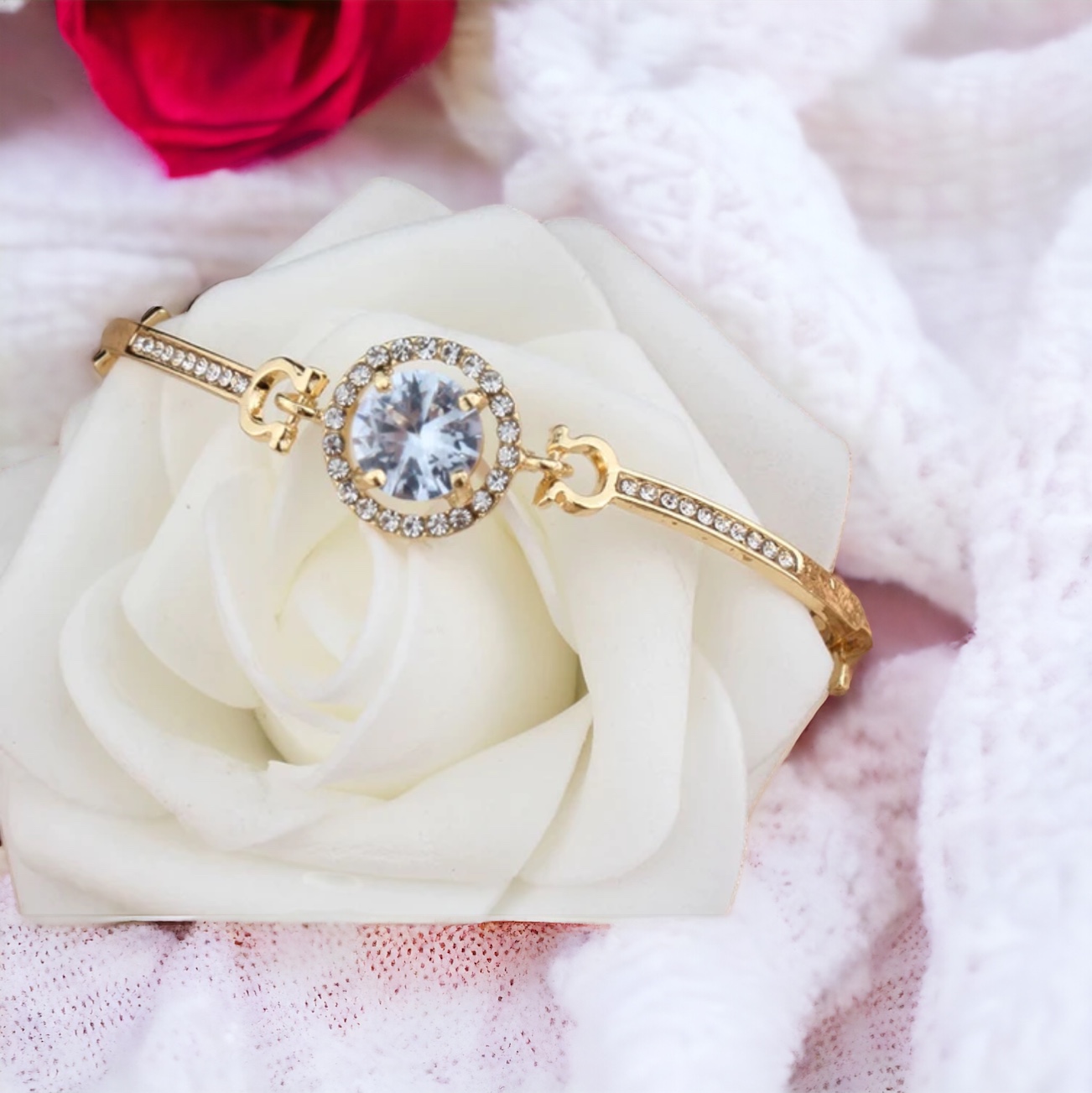 Armband Met Zirkoon Diamanten