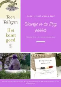 Steuntje in de rug pakket