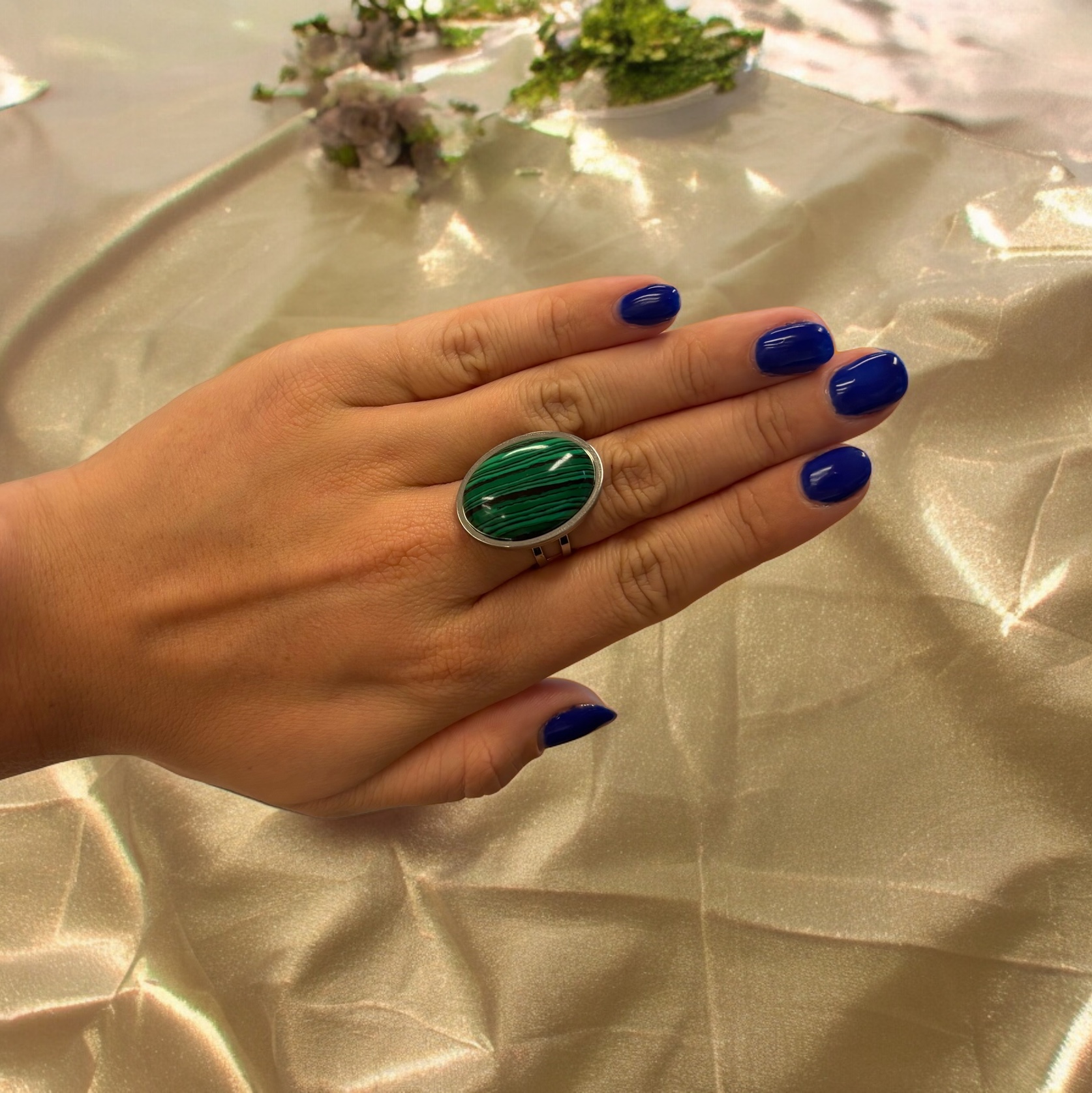 Ring Malachiet - Ringen - Spiritueelboek.nl
