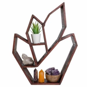 Houten Altaar Edelsteenkast