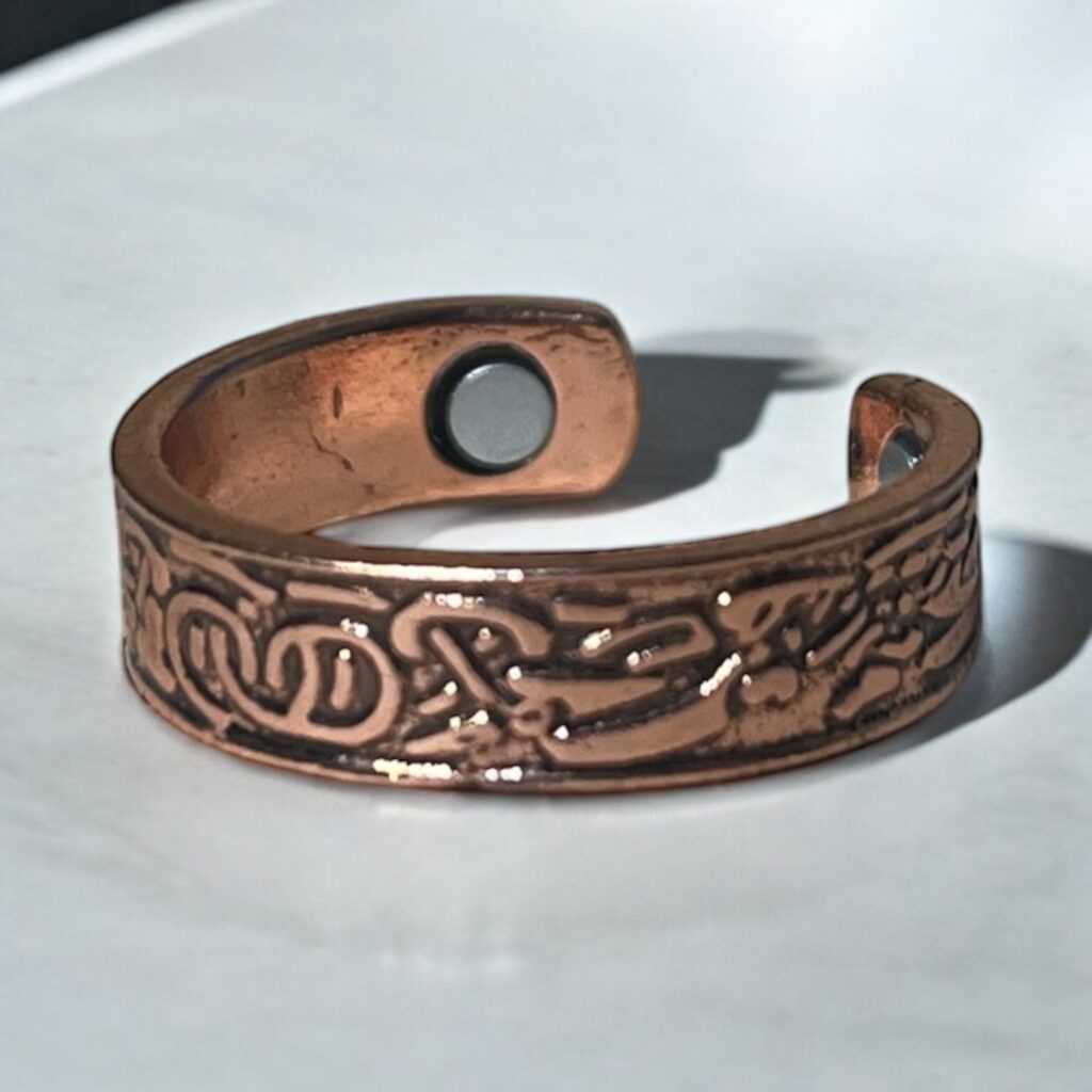 Wollet Pulseras agnéticas de cobre para artritis hobres y ujeres con