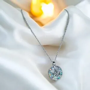 Pentagram Ketting Urn Kleuren