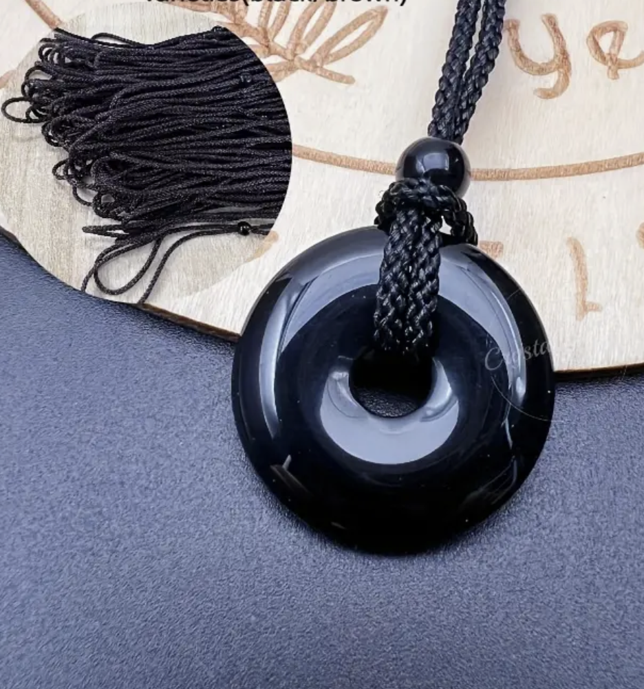 Obsidiaan ketting