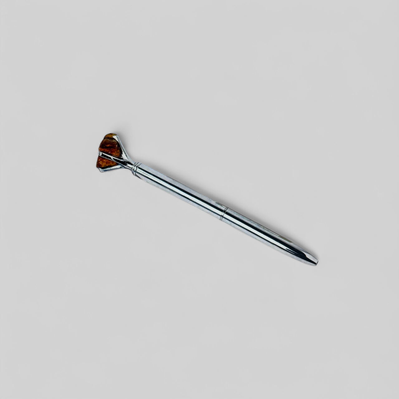 Balpen met Tijgeroog Edelsteen
