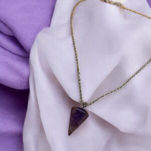 Amethist Pendel Ketting
