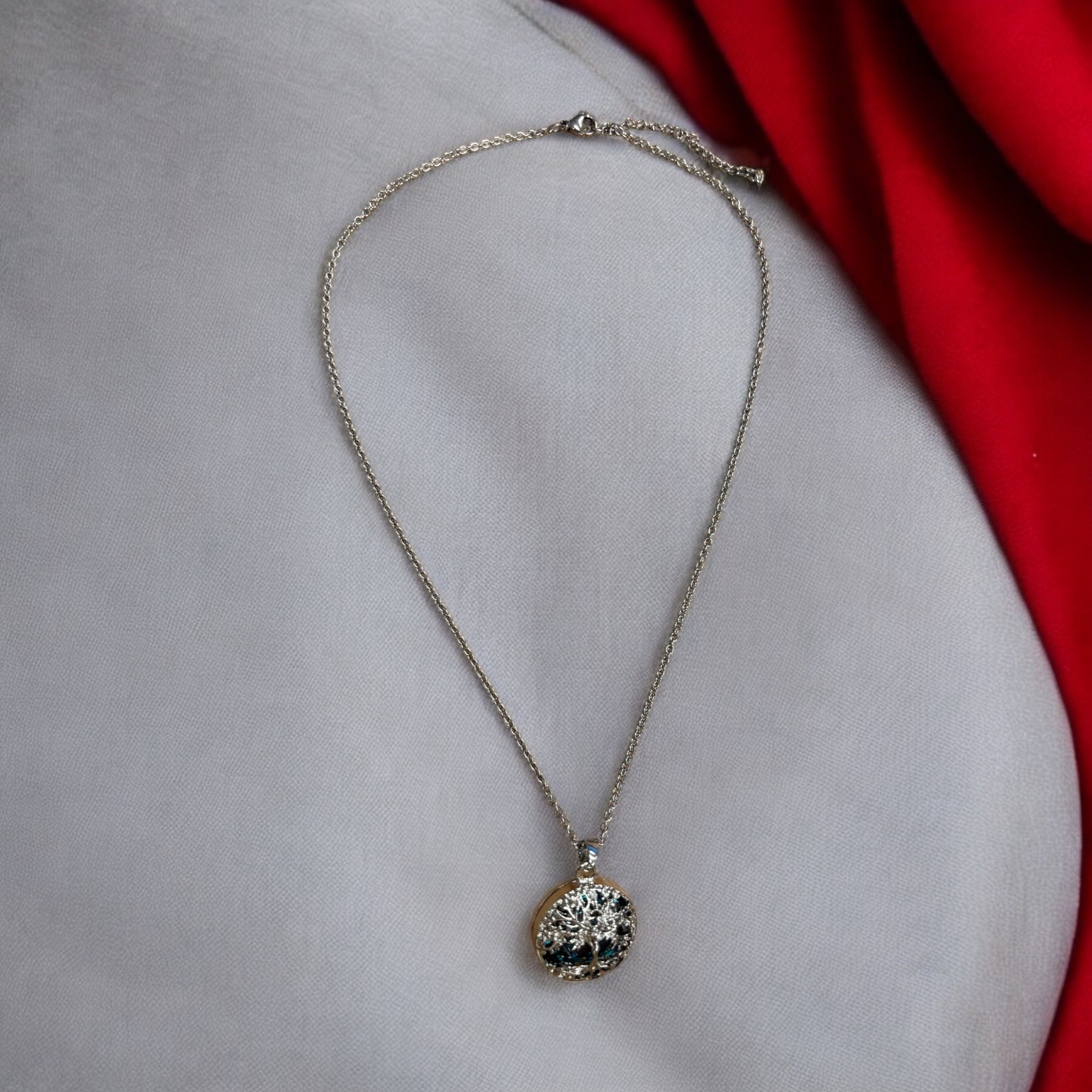 Ketting Levensboom met blauw