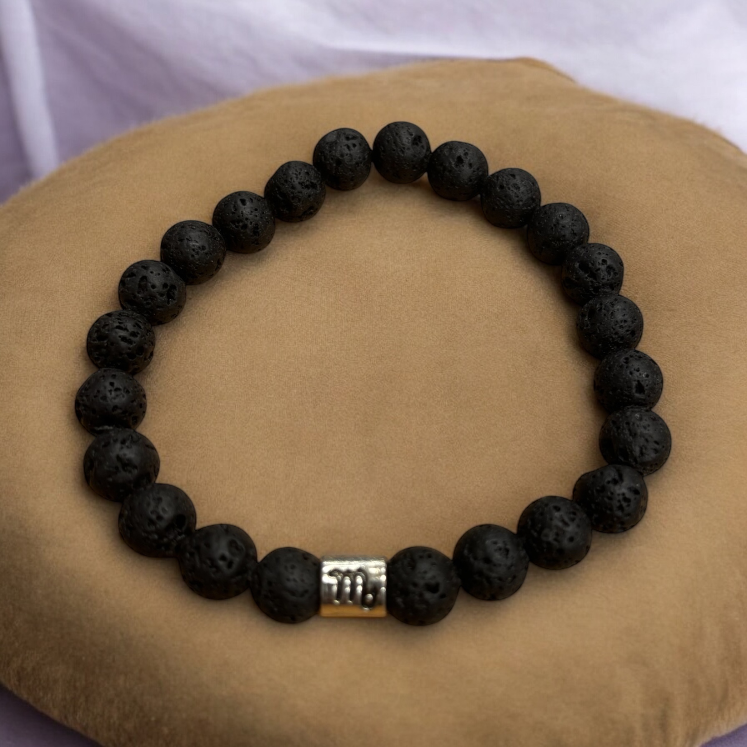 Schorpioen Armband lavasteen