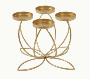 Lotus Kaarshouder Goud