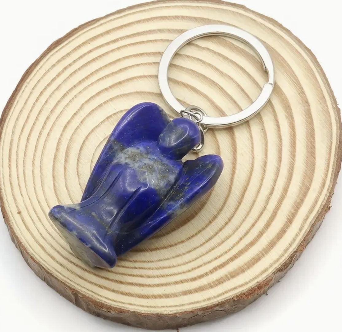 Lapis Lazuli Engel Sleutelhanger