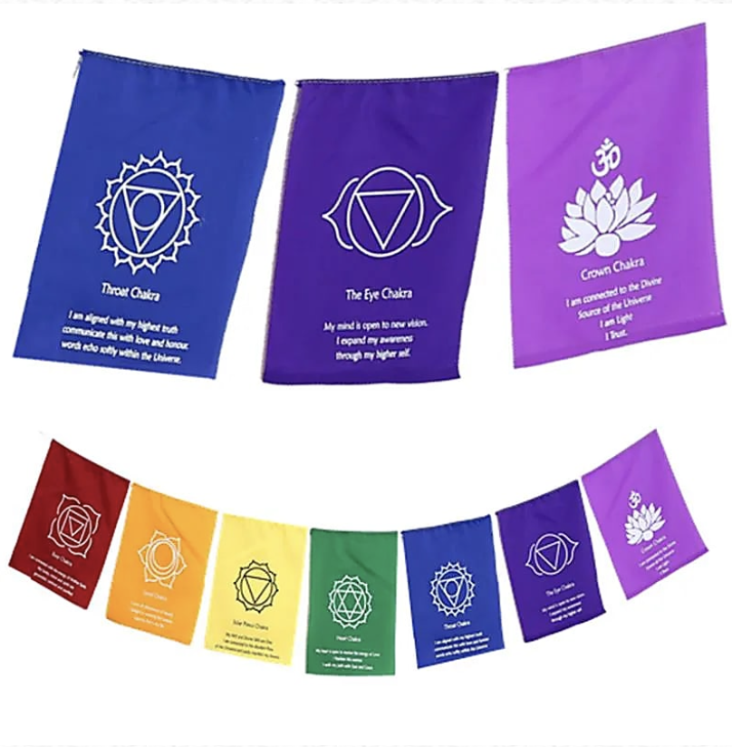 7 Chakra vlaggen