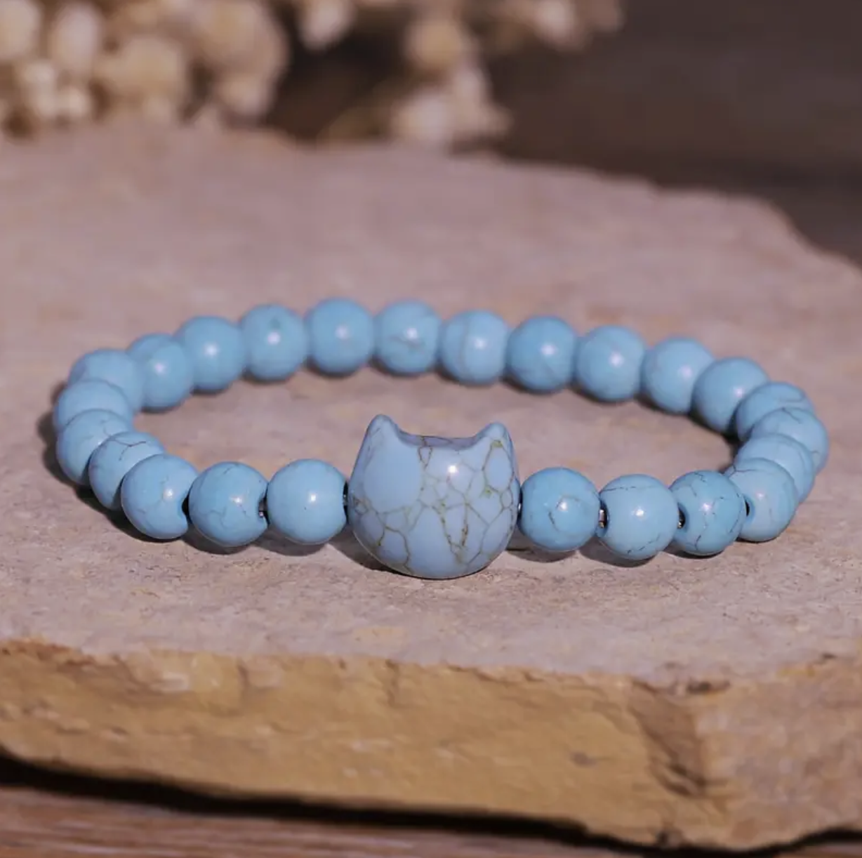 Turkoois poes armband