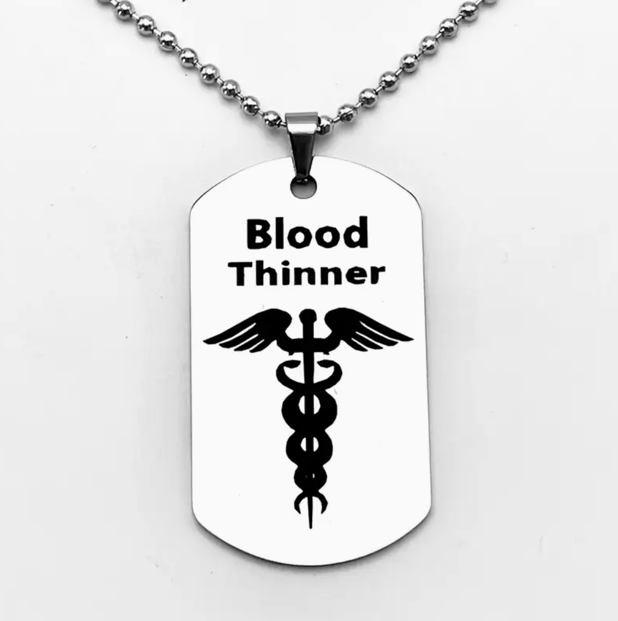 Ketting bloedverdunner identificatie