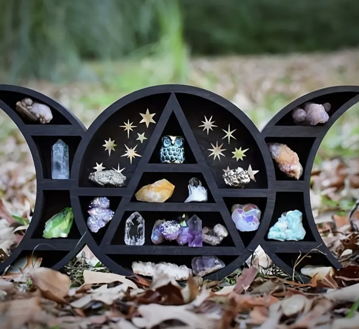 Edelsteen altaar wicca