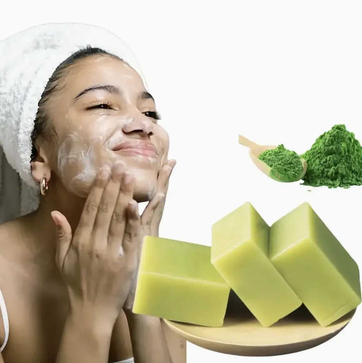 Matcha zeep