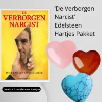 ‘De Verborgen Narcist’ Edelsteen Hartjes Pakket