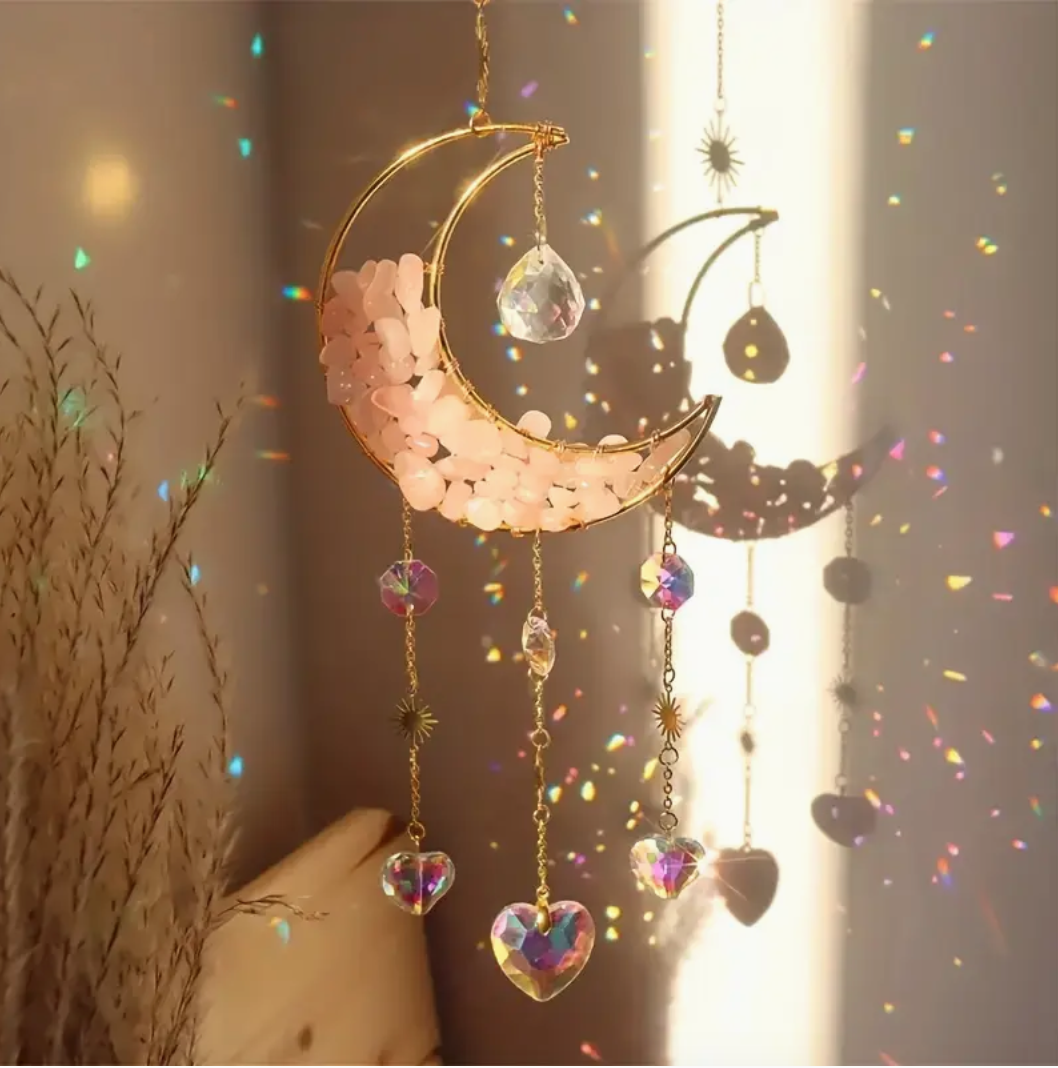 Rozenkwarts Regenboog Maker Halve Maan