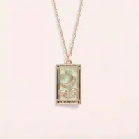 Maan Tarot Kaart Ketting