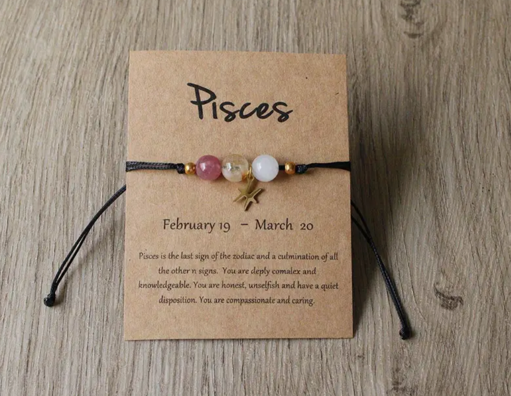 Vissen Sterrenbeeld Bedel Armband