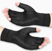 Koperen Compressie Handschoenen M