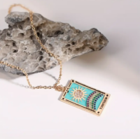 Zon Tarot Kaart Ketting
