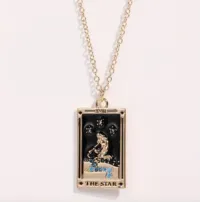 Ster Tarot Kaart Ketting