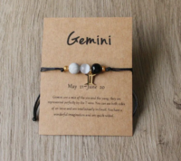 Tweelingen Sterrenbeeld Bedel Armband