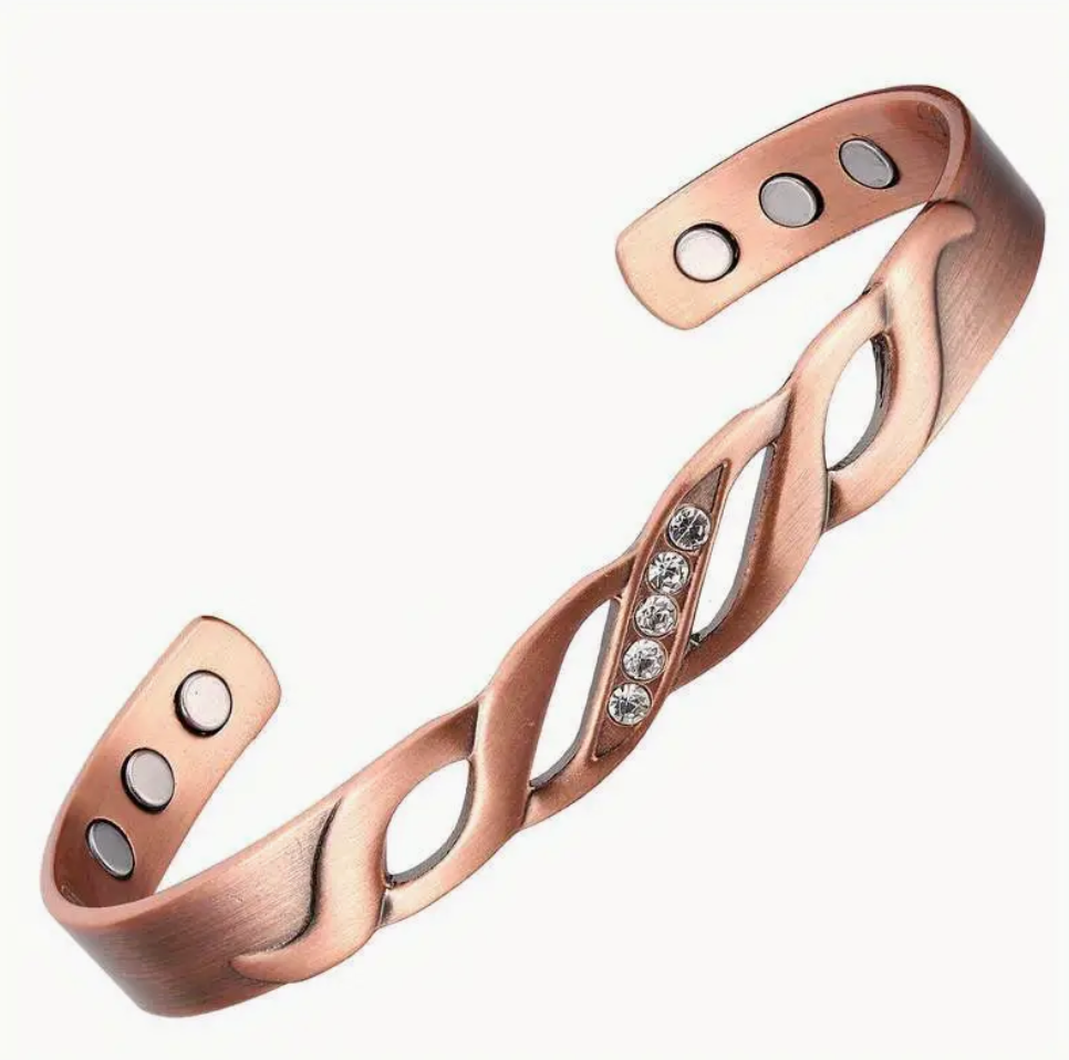 Magnetische Koperen Armband Golf