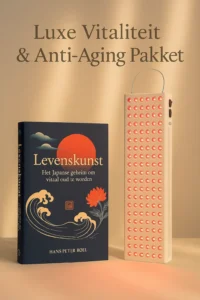 Levenskunst + Roodlicht Therapie Pro – Luxe Vitaliteit & Anti-Aging Pakket