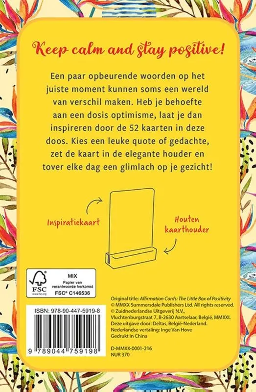 Voor een positieve kijk op het leven