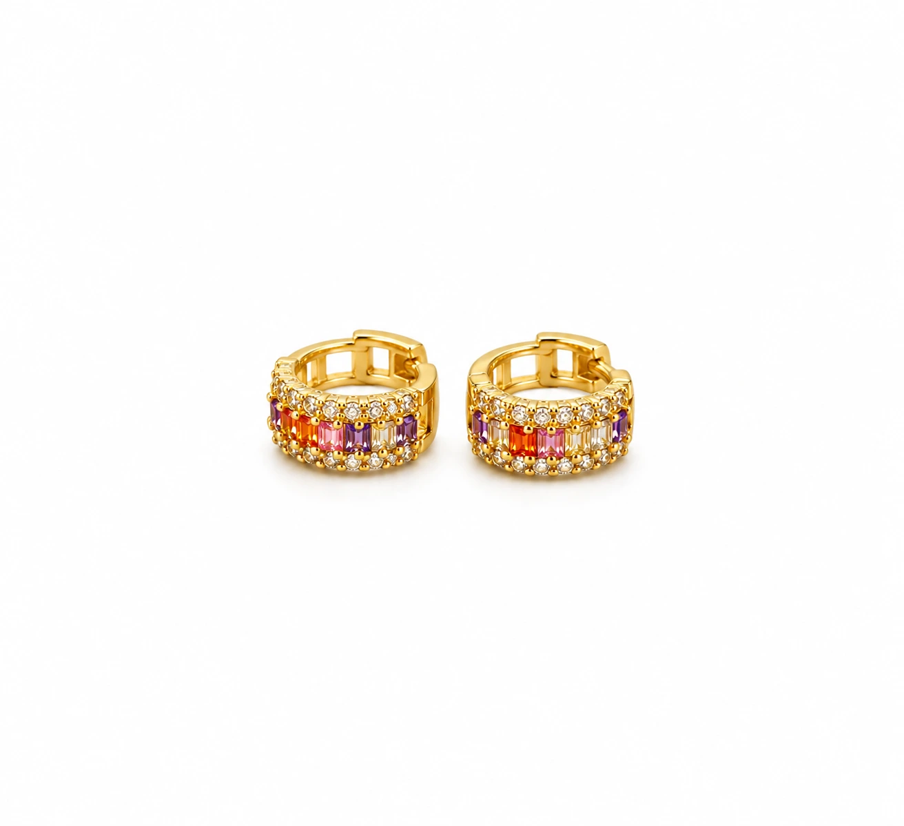 Golden Prism Oorbellen