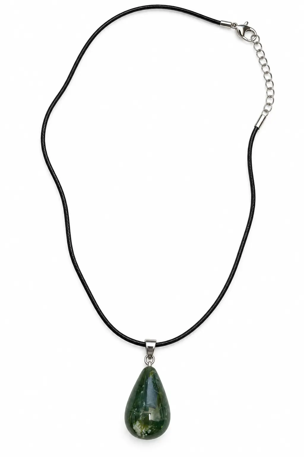Groene Druppel Ketting