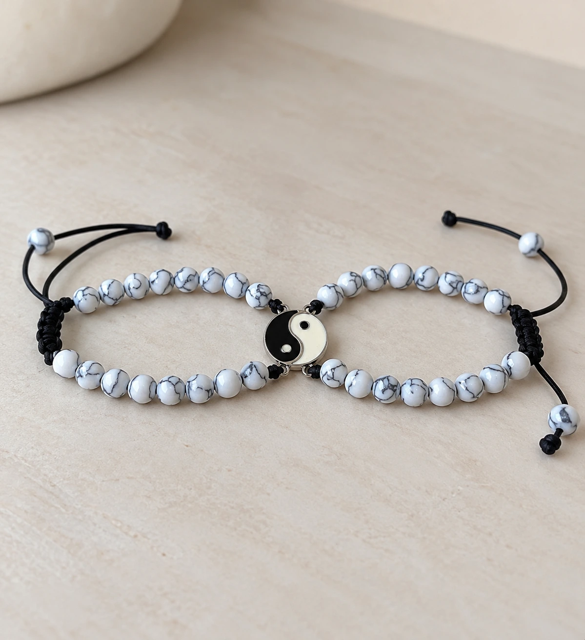 Yin Yang Vriendschapsarmbanden