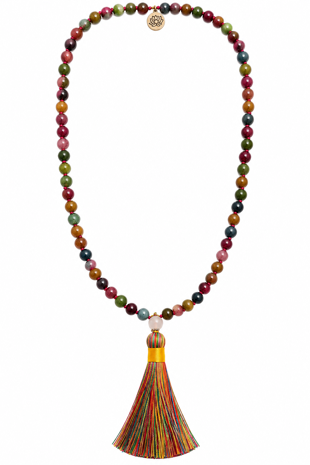 Kleurrijke Mala Ketting